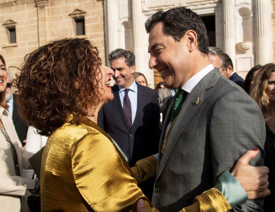 Actos institucionales con motivo del 28F en el Palacio de San Telmo