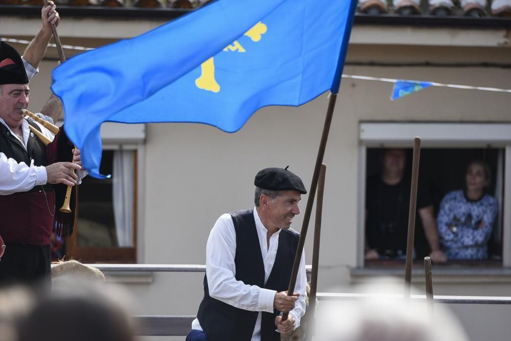 Desfile de las carrozas de Valdesoto