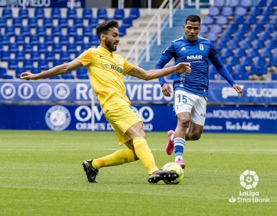 Las imágenes del Real Oviedo - Málaga CF