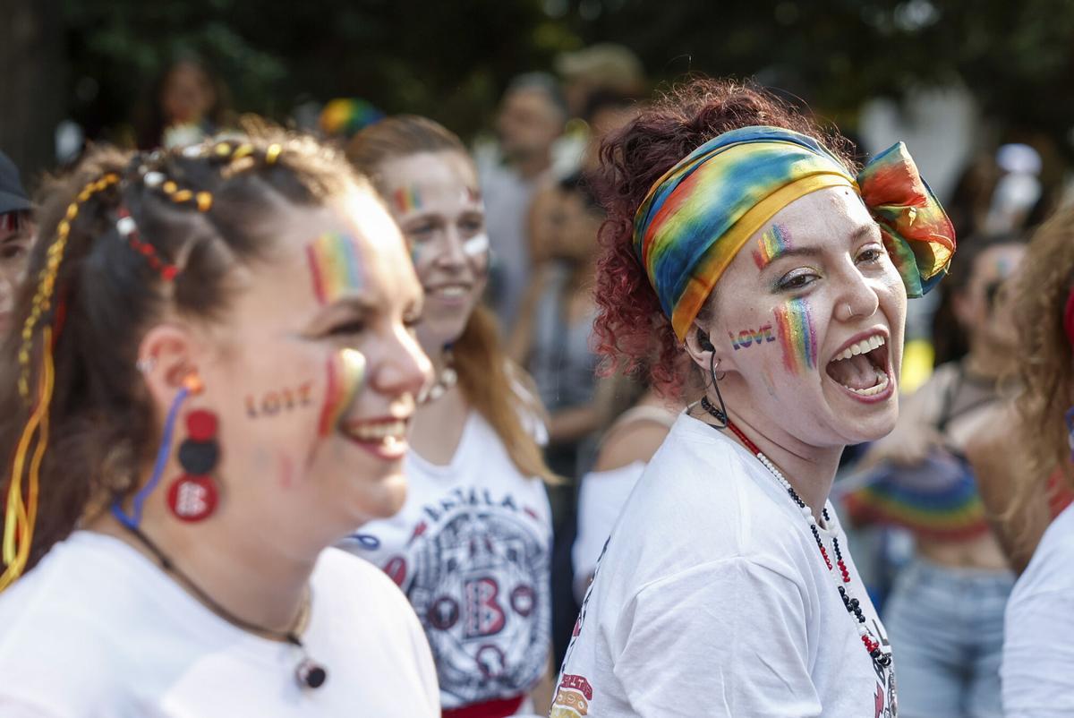 Imágenes de la manifestación del Orgullo 2026 en Madrid. Imágenes de la manifestación del Orgullo 2026 en Madrid.