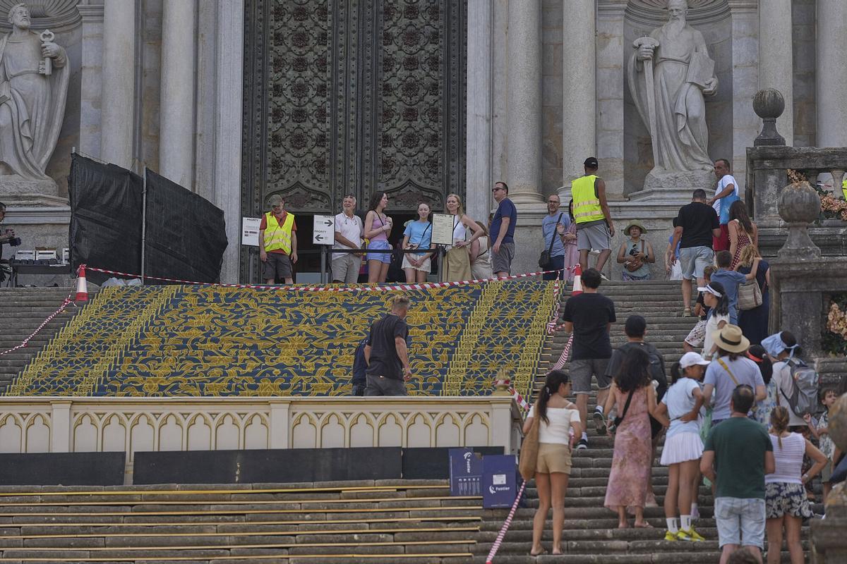 Girona catedral i entorn rodatge enredados