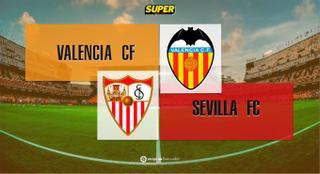 Valencia - Sevilla, LaLiga en directo: minuto a minuto, resultado y goles