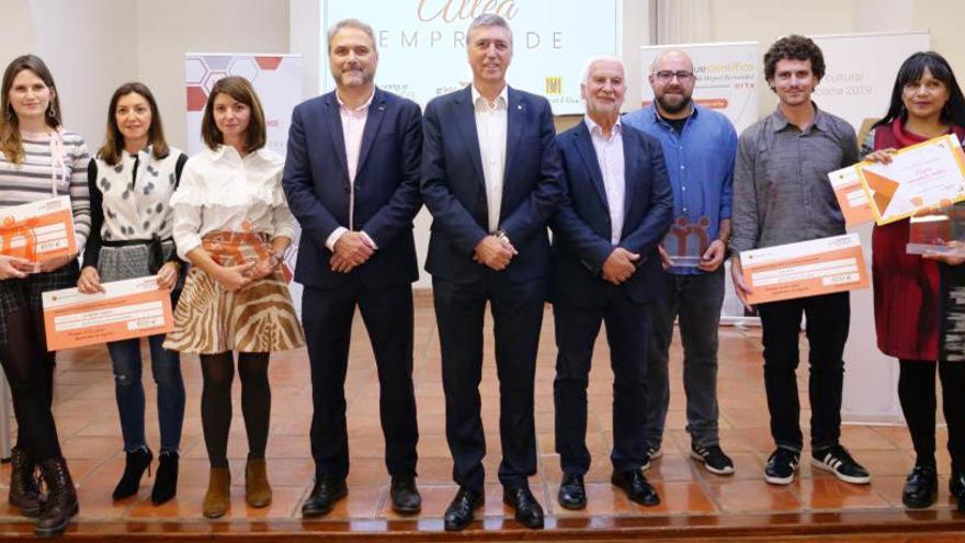 El Parque Científico de la UMH cierra su primera edición de &quot;Altea Emprende&quot; con cuatro ganadores