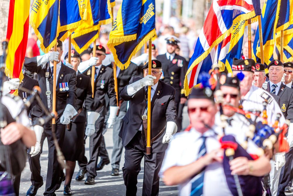 La Royal British Legion celebra un año más un desfile en honor a los soldados que murieron en la Primera Guerra Mundial