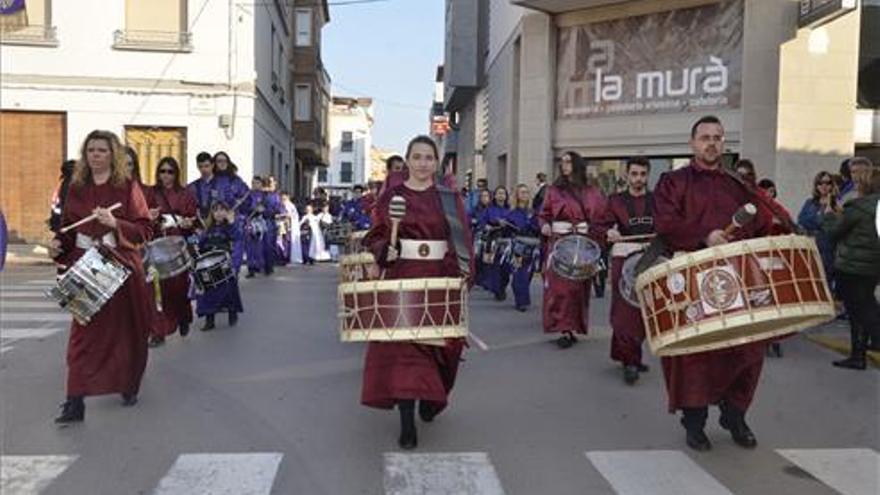 800 tambores sonarán en Moncofa para pregonar la Semana Santa