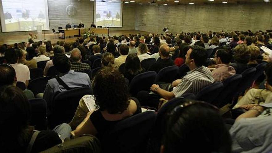 Un instante del Encuentro Diocesano de Educadores Cristianos de ayer.