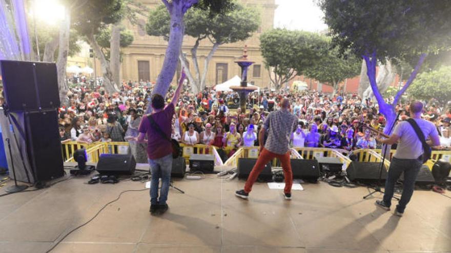 Música en el Carnaval en Familia de Gáldar