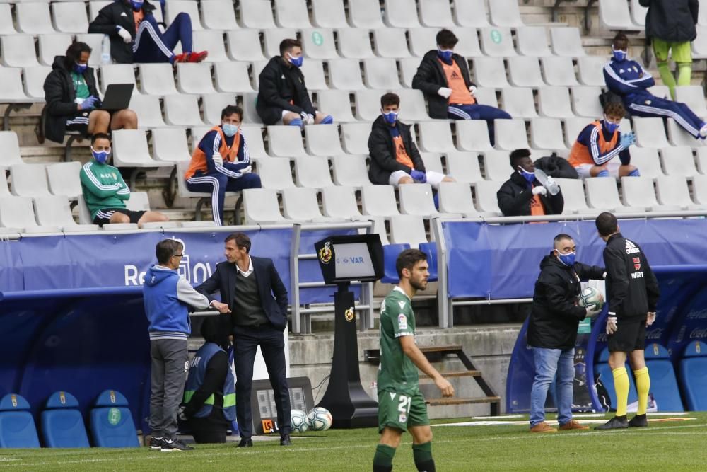 El partido del Oviedo, en imágenes