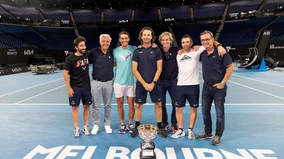 Equipo de Rafa Nadal