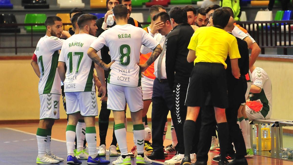 Imagen de archivo de un partido del Elche Fútbol Sala