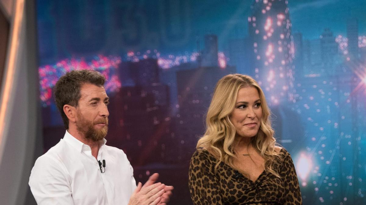 Anastacia y Pablo Motos, en 'El Hormiguero'