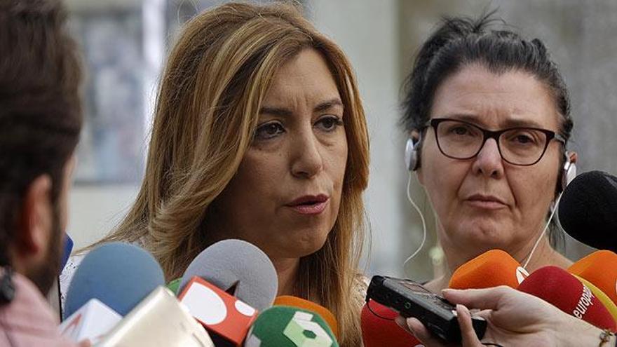 Susana Díaz aparca de momento el debate sobre la investidura