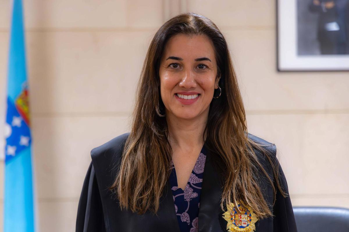 La jueza y presidenta del Tribunal de Instancia de Santiago, Sandra María Iglesias Barral