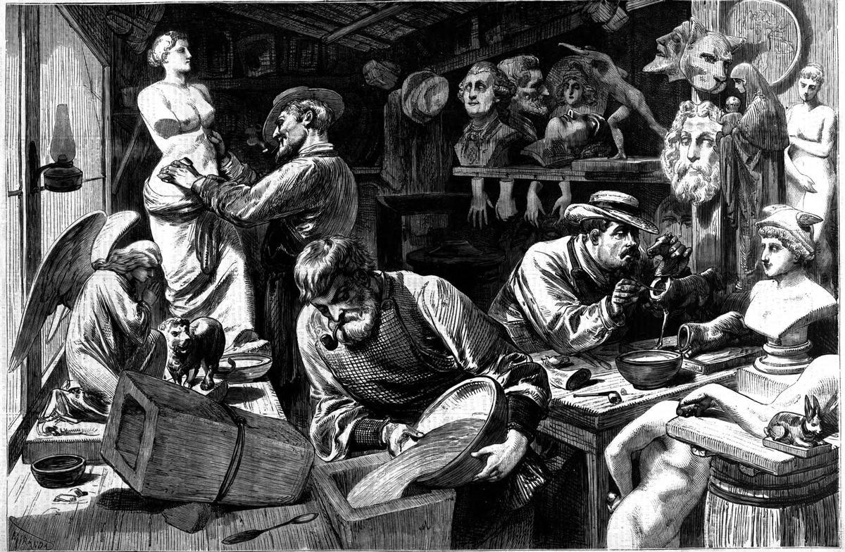 Una de las ilustraciones de Miranda.