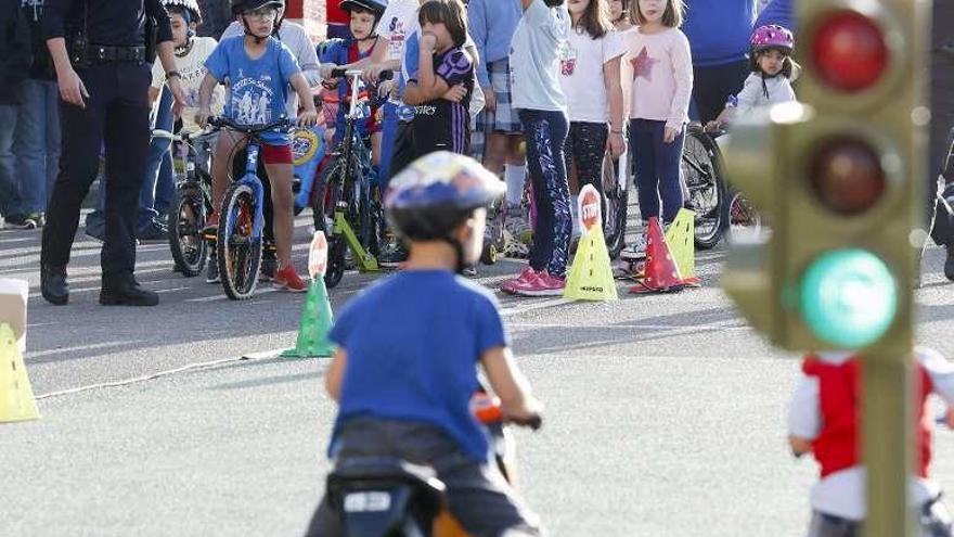 Lecciones de seguridad vial en El Quirinal