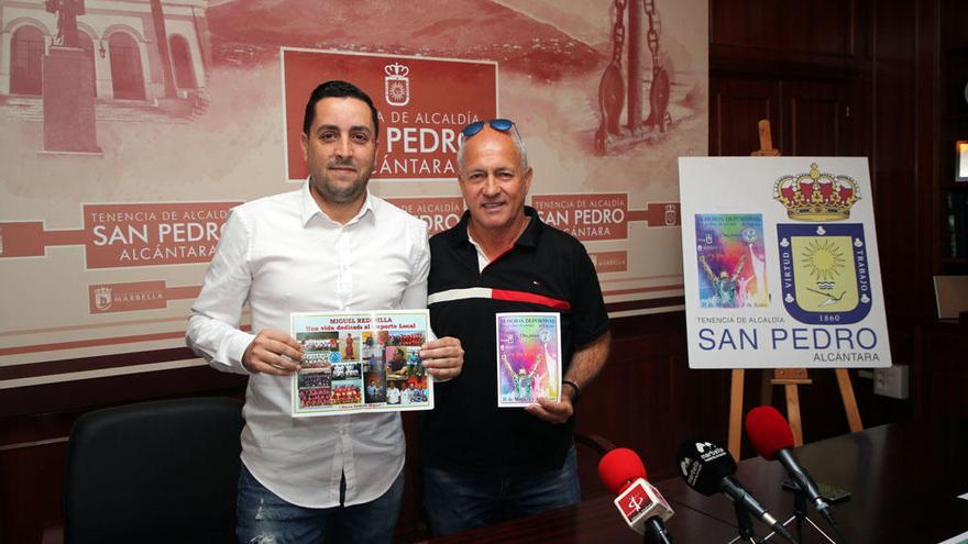 Granado y Pérez, en la presentación de la prueba deportiva.