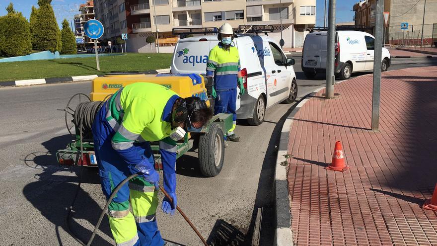 Callosa de Segura limpia los 44 kilómetros de su red de alcantarillado