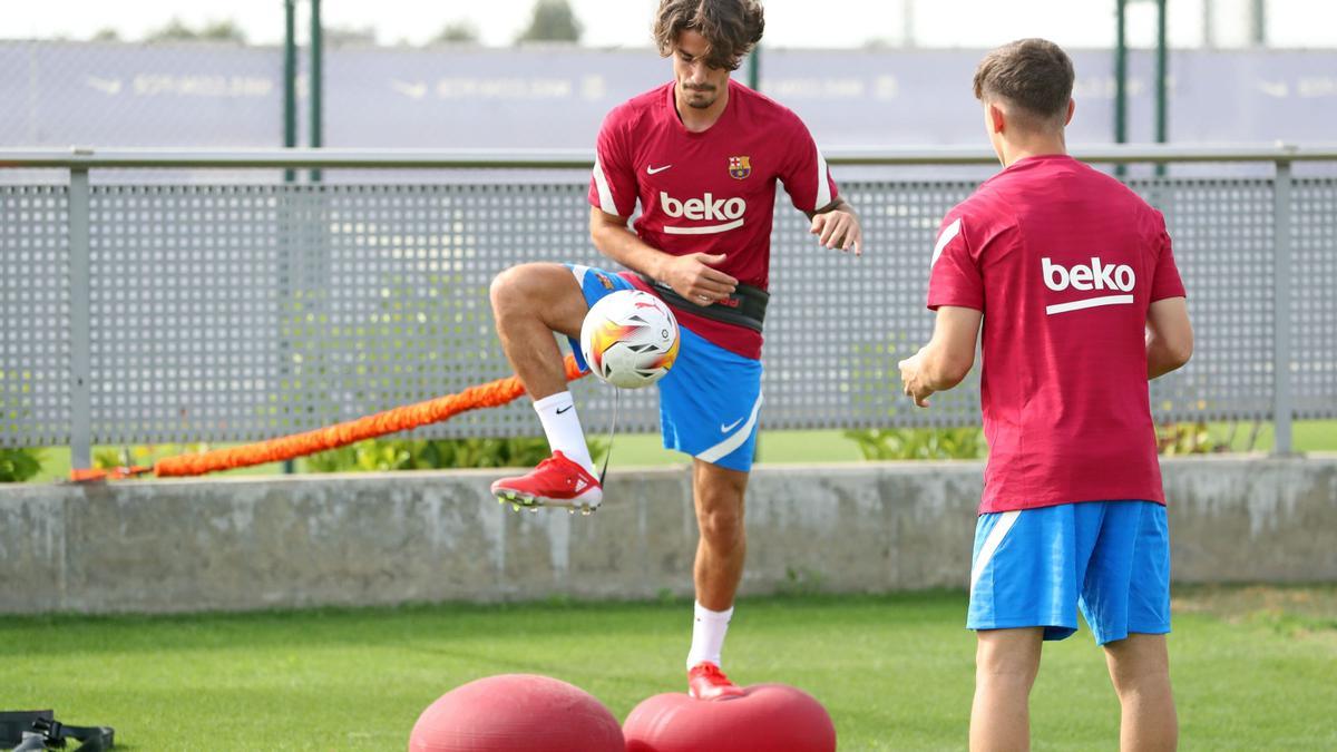 Así fue el primer día de entrenamiento del Barça 2021/2022