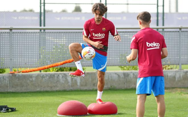 Así fue el primer día de entrenamiento del Barça 2021/2022