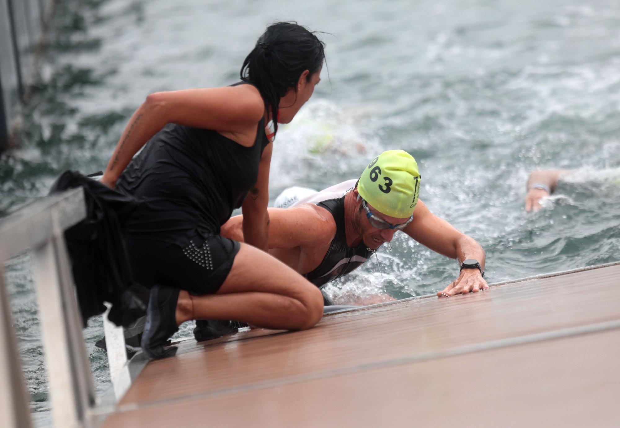 Las imágenes del Triatlon de Valencia en la distancia olímpica