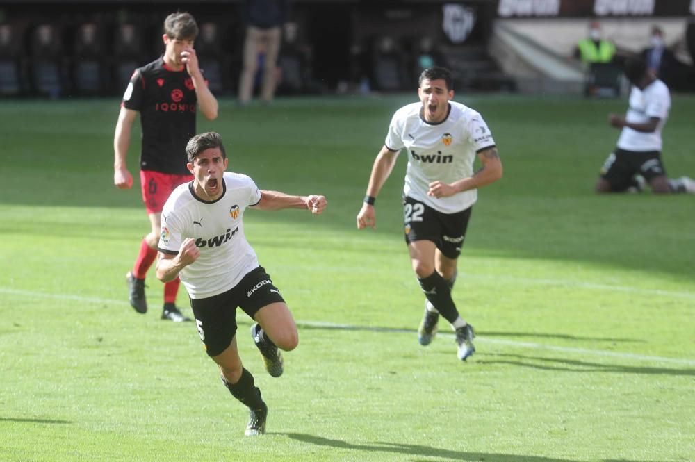 Valencia CF - Real Sociedad, en imágenes