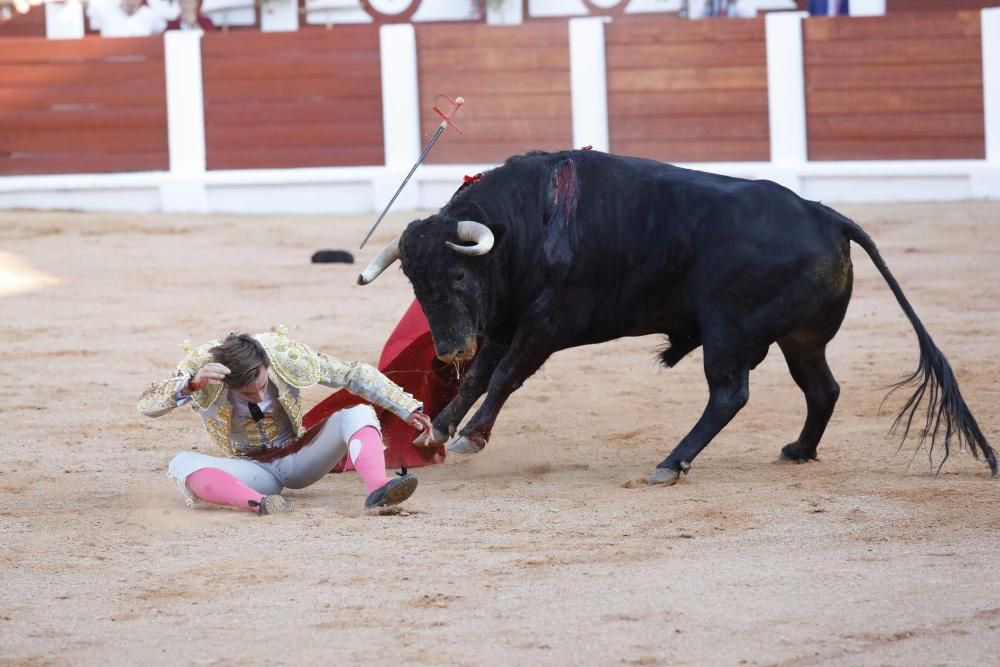 Así fue la cogida del novillero José F. Molina