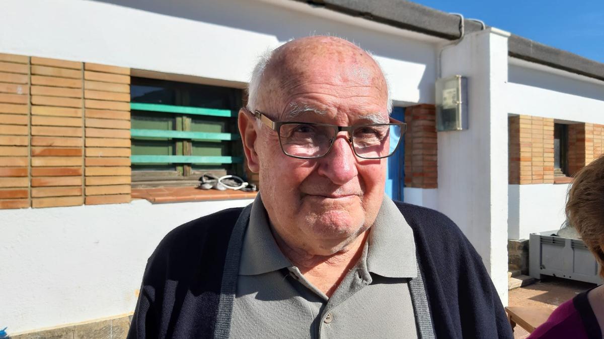 Francesc Lloret Reos, pescador de Roses jubilat