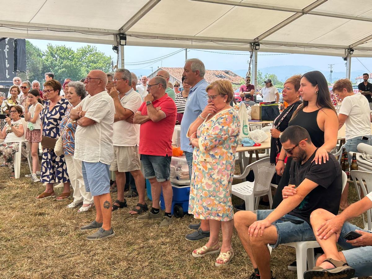 EN IMÁGENES: San Martín de Laspra dinde tributo a su vecina más longeva