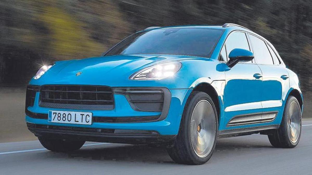 Nuevo diseño. El frontal del Macan cuenta con una parrilla en tres dimensiones así como con unos nuevos faros led de serie con la tecnología Porsche Dynamic Light System.