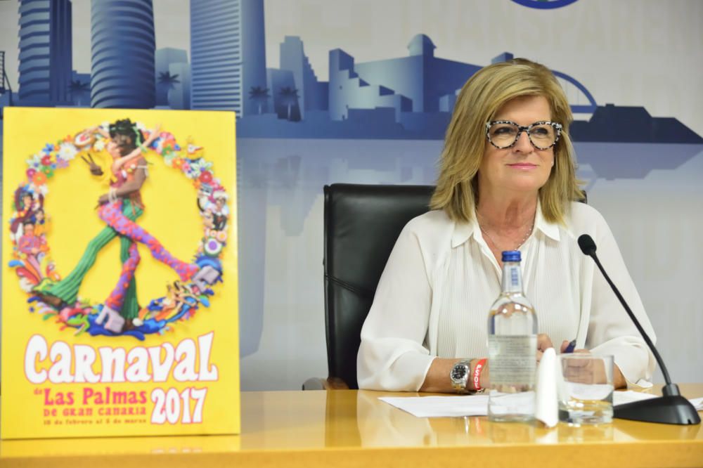 Presentación del cartel del Carnaval de Las Palmas de Gran Canaria 2017