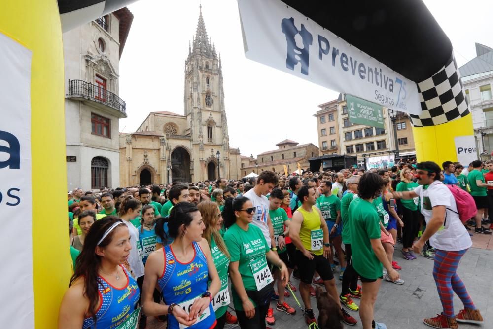 Carrera contra el cáncer en Oviedo