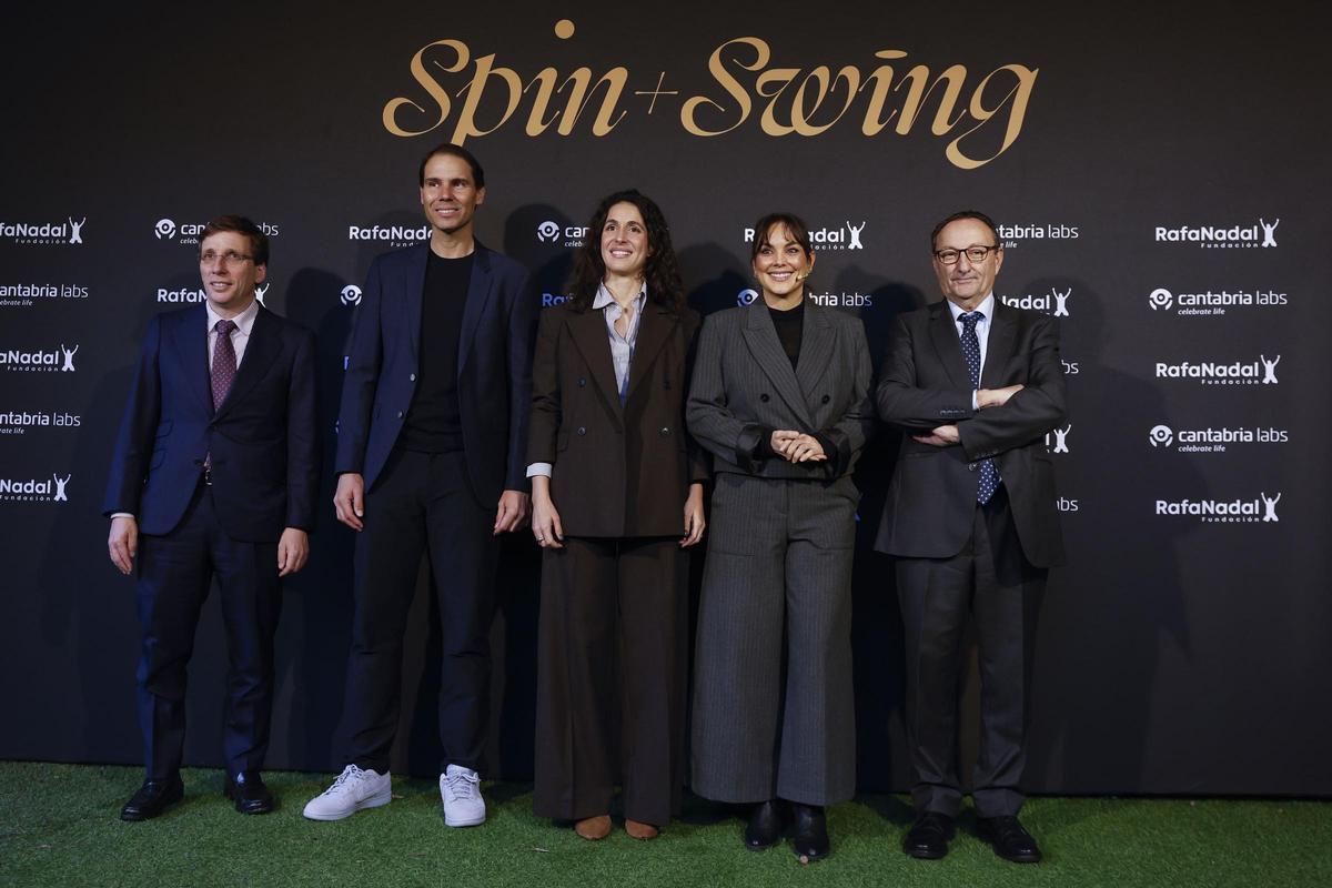 Nadal asistió a la presentación del circuito solidario