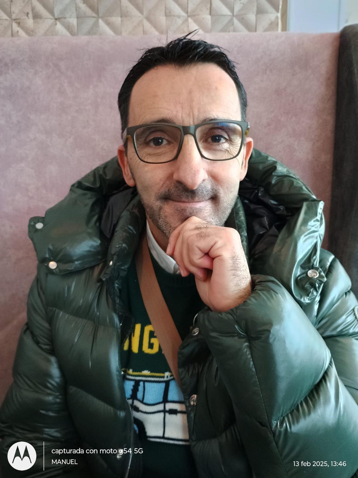 Manuel Pena, vigués con miocardiopatía hipertrófica.