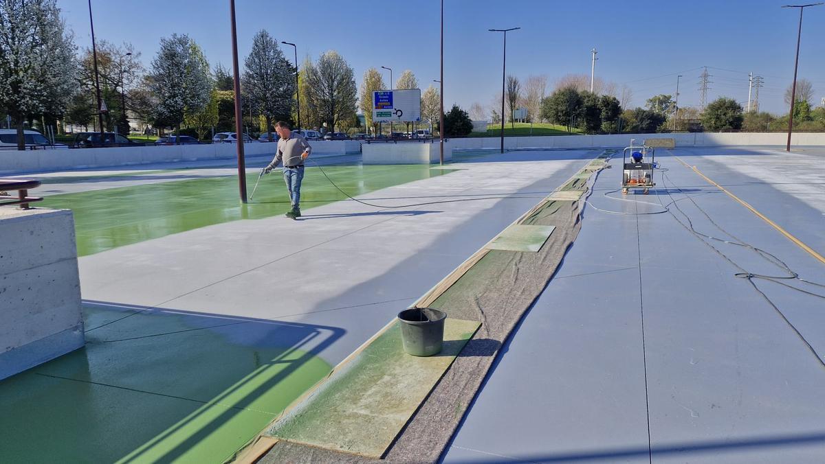 El nuevo parking de la avenida de Portugal, en imágenes El nuevo parking de la avenida de Portugal, en imágenes