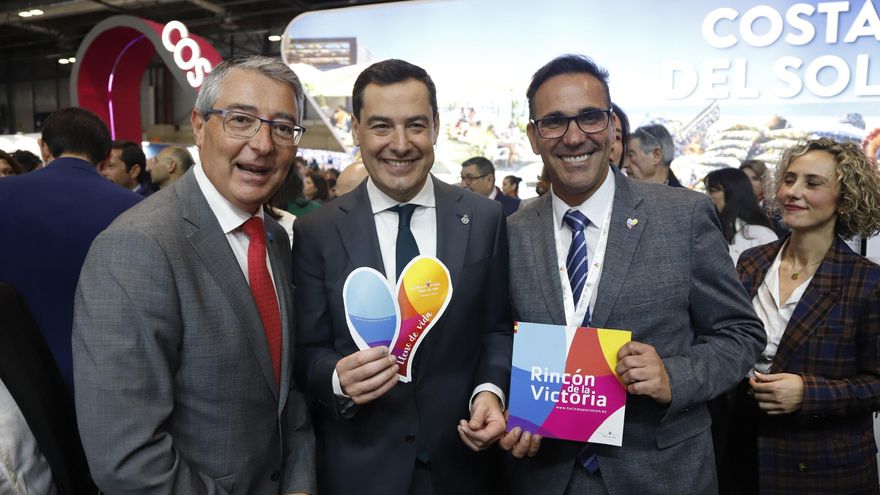 Inauguración del pabellón de Andalucía en la Feria de Turismo Fitur 2023