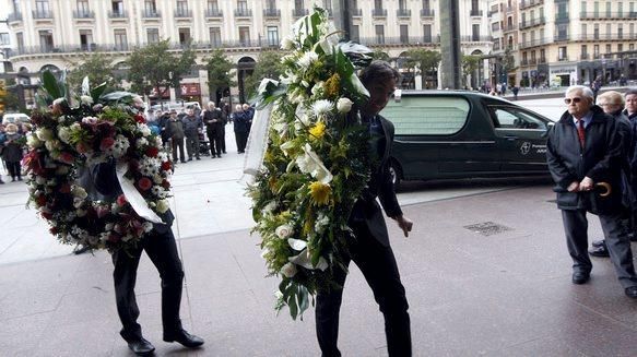 Funeral de Elías Yanez en la Basílica del Pilar