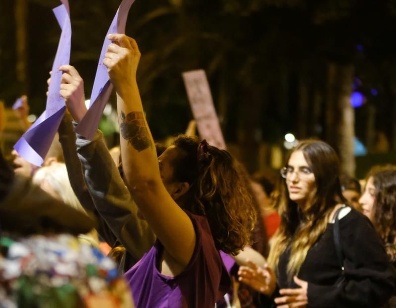 Manifestación contra la violencia machista