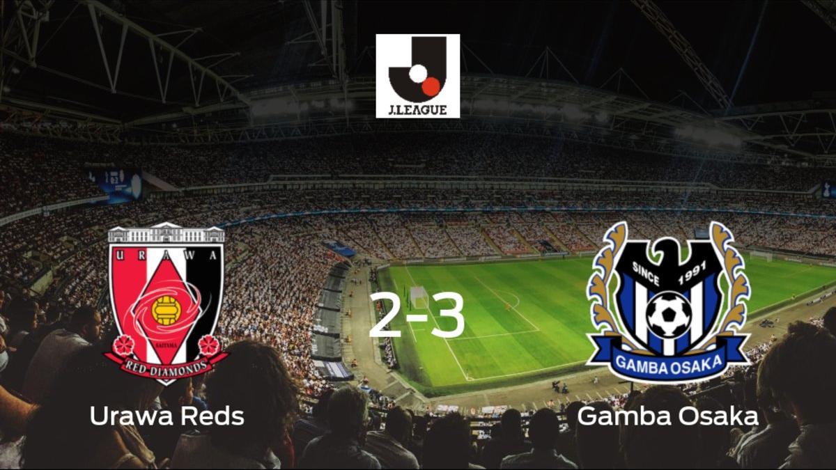 El Gamba Osaka se impone al Urawa Reds y consigue los tres puntos (2-3)