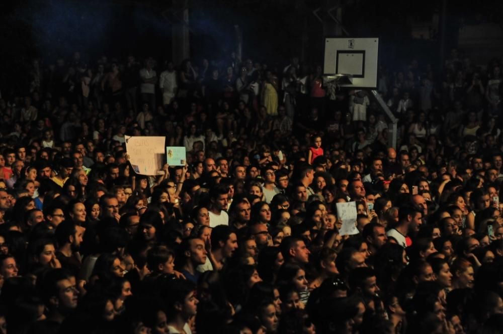 Blas Cantó conquista al público de Vilagarcía