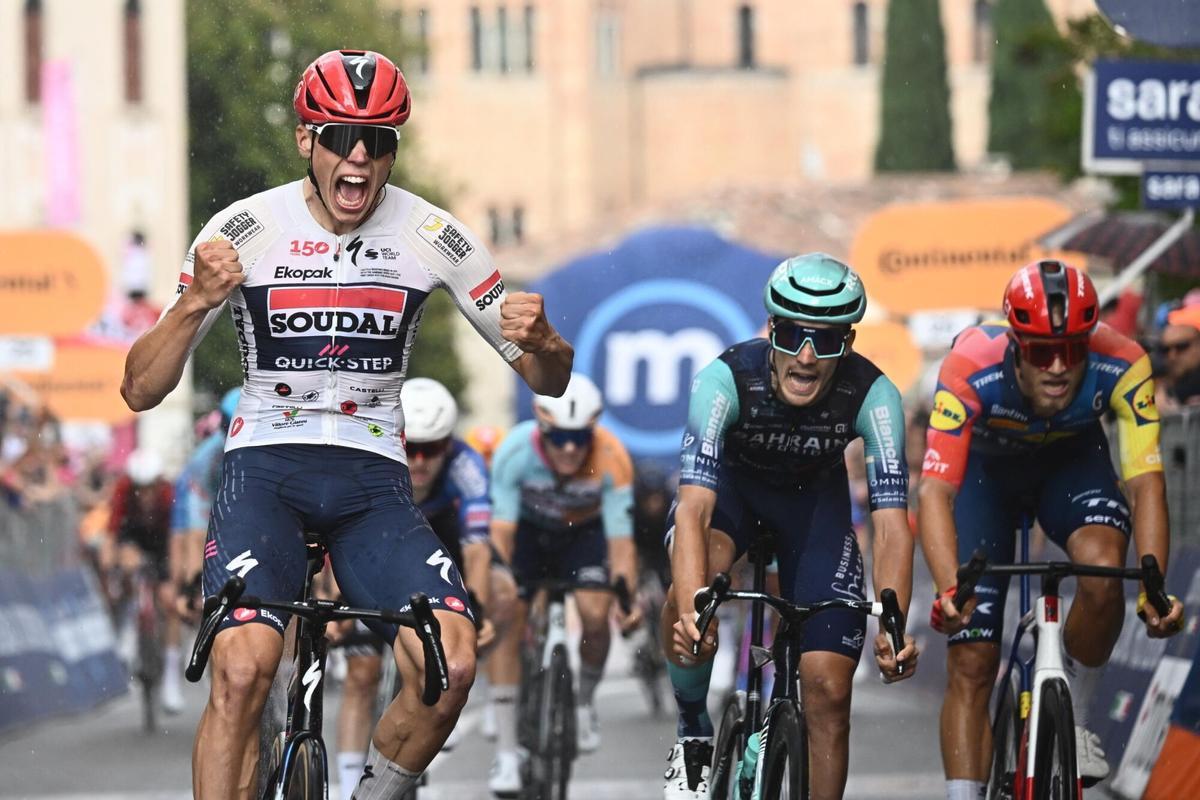 Las mejores imágenes de la 18ª etapa del Giro de Italia.