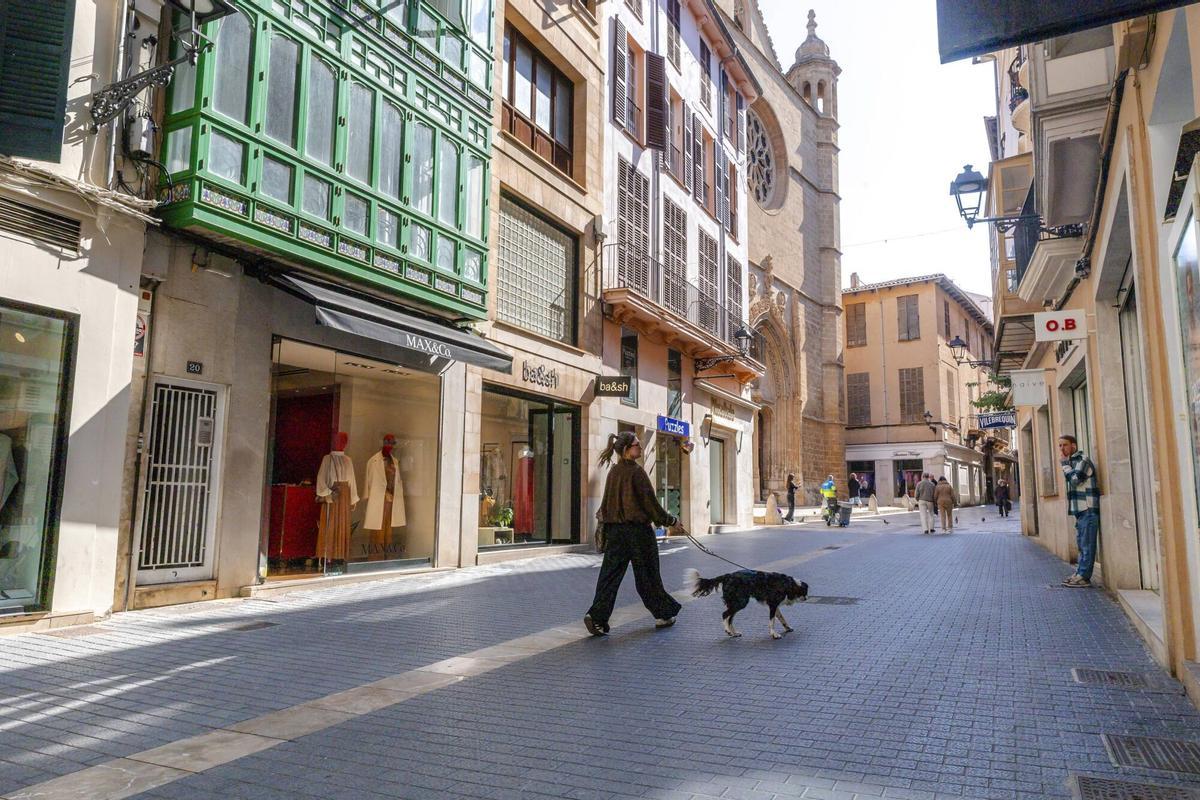 Cinco negocios mallorquines resisten donde antes hubo 63 tiendas: memoria de la esplendorosa travesía Cort-Born de Palma