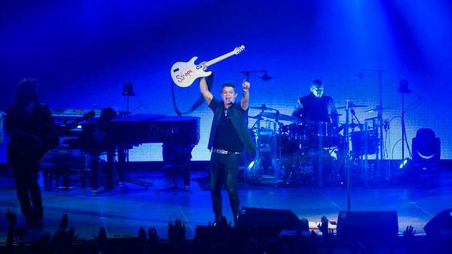 Alejandro Sanz, en el Coliseum el pasado 8 de agosto.