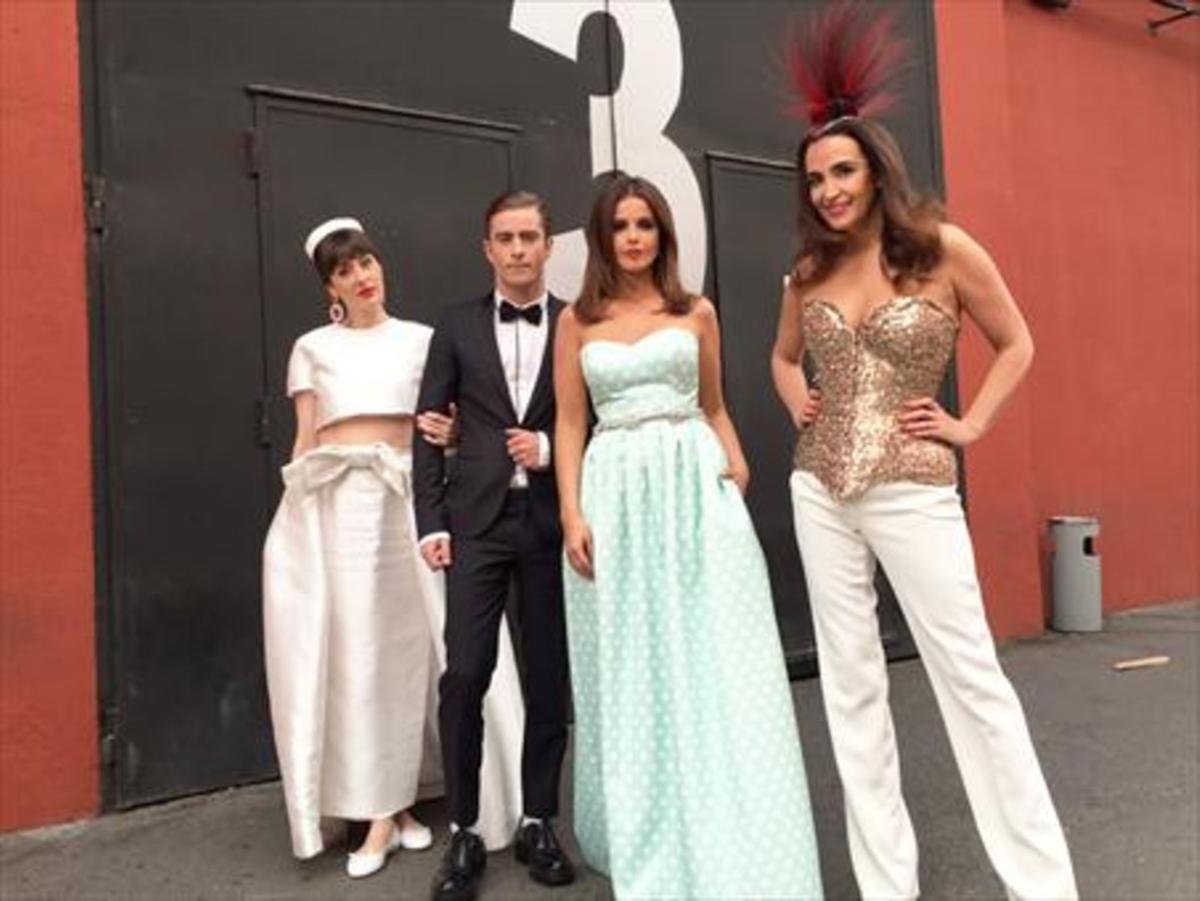 Natalia Ferviú, Pelayo Díaz, Marta Torné i Cristina Rodríguez. Natalia Ferviú, Pelayo Díaz, Marta Torné i Cristina Rodríguez.