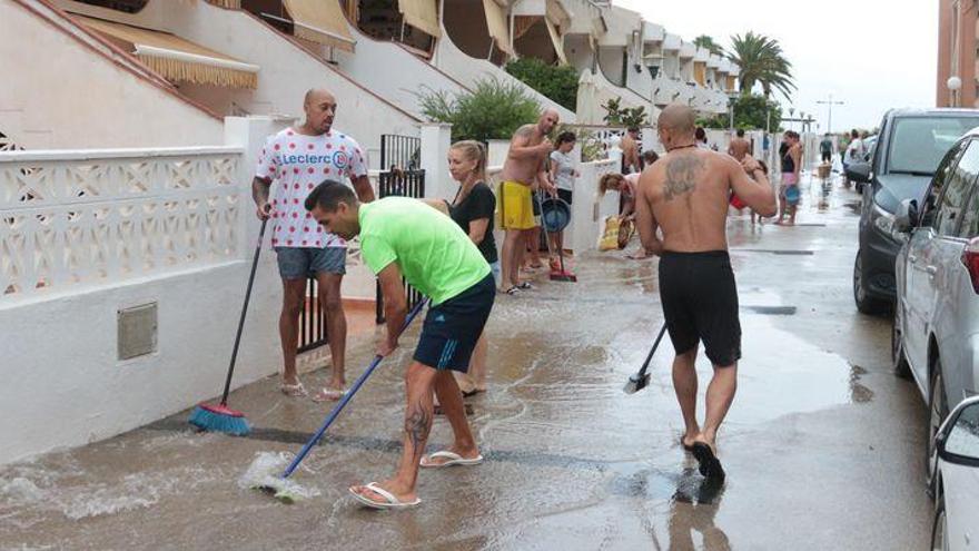 Las lluvias descargan hasta 41 l/m2 en zonas de Castellón