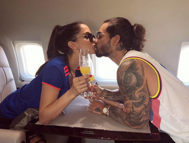 Cambio radical: Natalia Barulich, la novia de Maluma