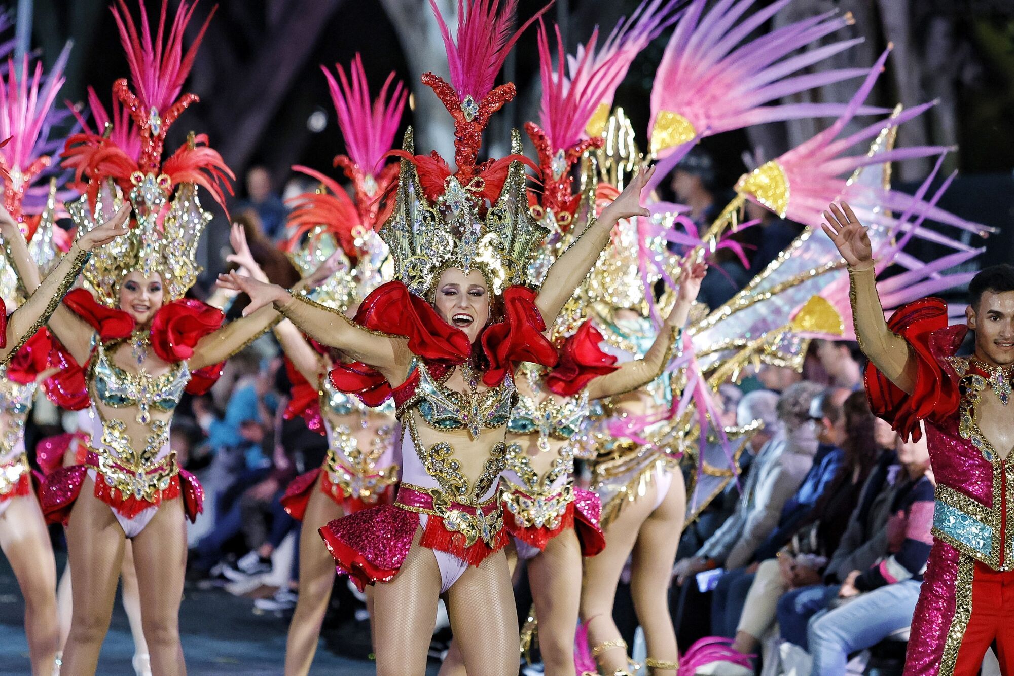 Concurso de Ritmo y Armonía de comparsas del Carnaval de Santa Cruz 2025