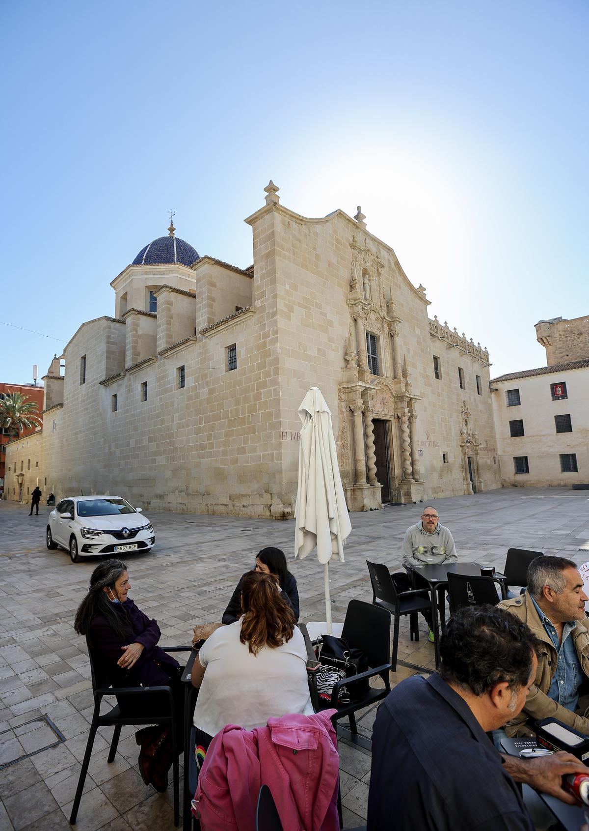 El Monasterio de la Santa Faz, este miércoles.