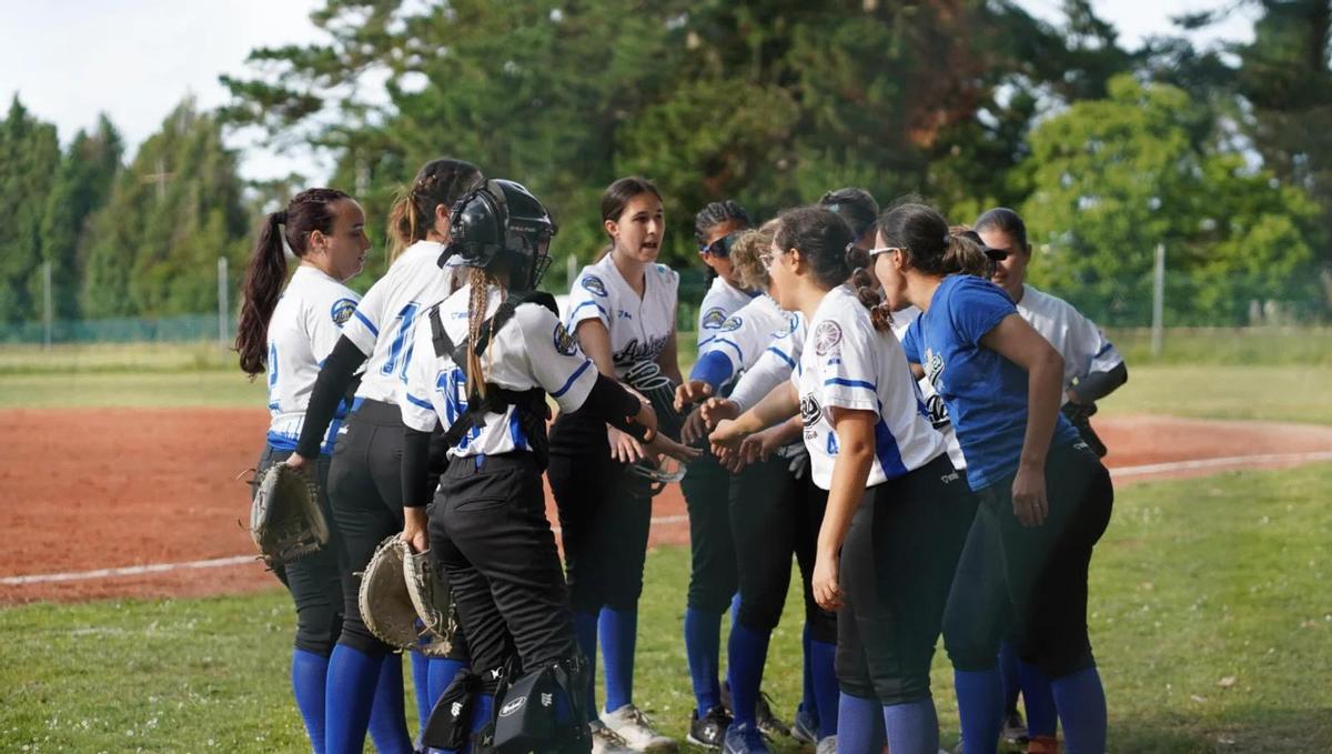 El grito de equipo del Audaces en el clasifcatorio para fase final de la División de Honor Plata la pasada temporada