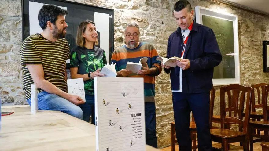 ‘Entre Liñas’ enche o valeiro do fútbol na literatura galega con oito visións propias