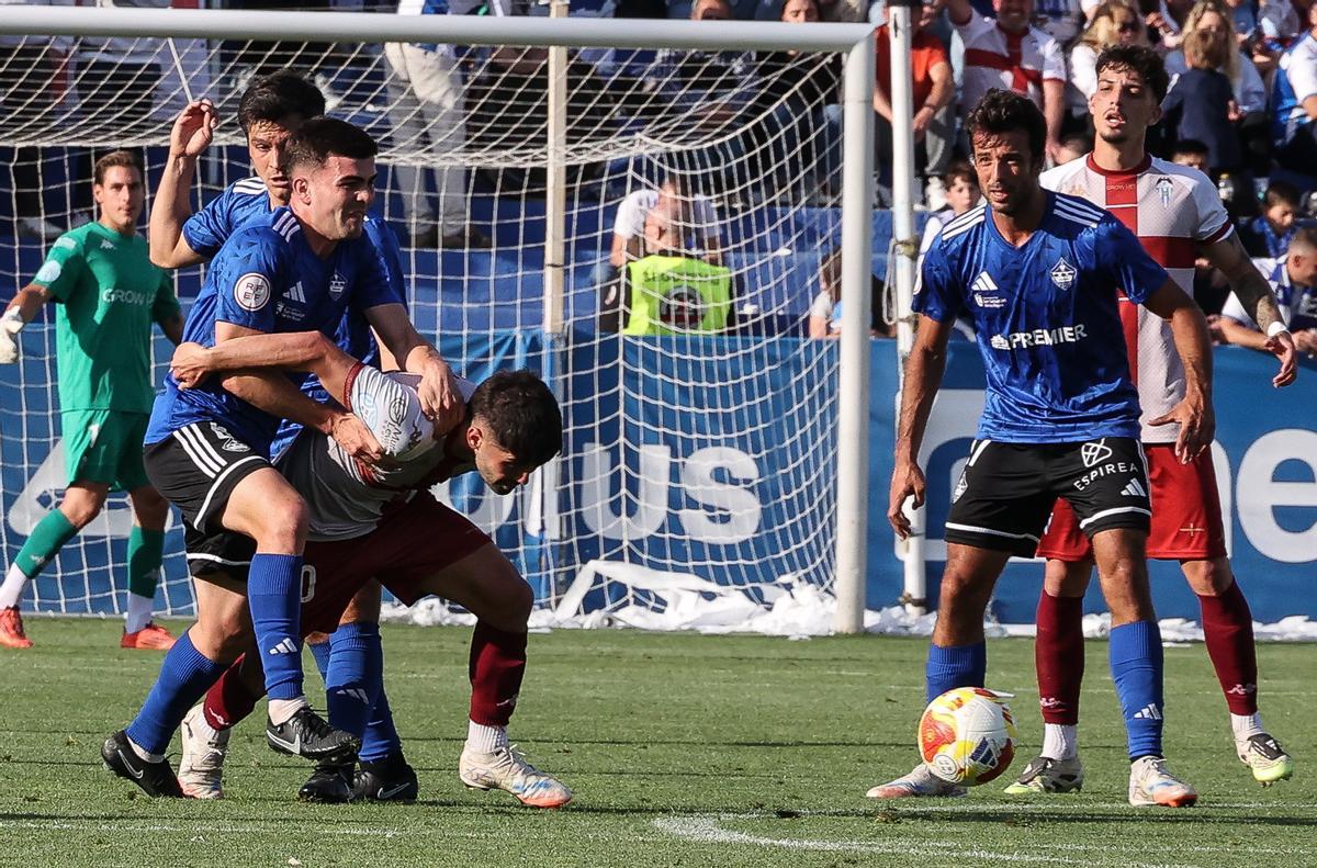 Imágenes del partido de ida del play-off Alcoyano Sanse 0-2